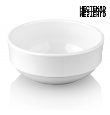 Салатник штабелируемый 300/400 мл, поликарбонат, белый, ТМ "НЕСТЕКЛО"