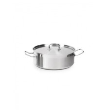 КАСТРЮЛЯ с крышкой 2 л, нерж. тройное дно 19*8 см, ИНДУКЦИЯ, серия "Satin" 