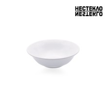 Салатник/миска  штабелируемый 500/700 мл, поликарбонат, белый,ТМ "НЕСТЕКЛО"