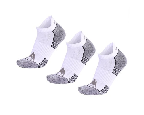 Набор из 3 пар спортивных мужских носков Monterno Sport, белый