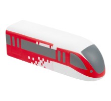 Антистресс «Поезд», белый с красным