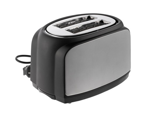 Электрический тостер Postre, серебристо-черный