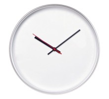 Часы настенные ChronoTop, серебристые