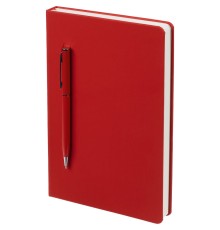 Ежедневник Magnet Shall с ручкой, красный