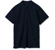 Рубашка поло мужская Summer 170, темно-синяя (navy)
