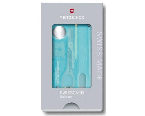 Набор инструментов SwissCard Nailcare, голубой
