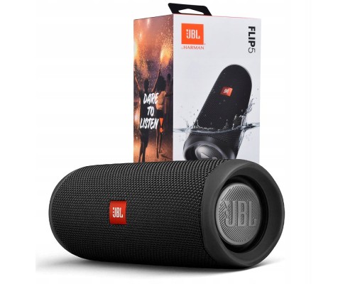 Беспроводная колонка JBL Flip 5, черная