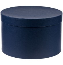 Коробка круглая Hatte, синяя