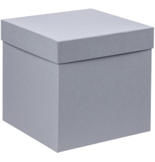 Коробка Cube, L, серая