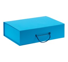 Коробка Case, подарочная, голубая