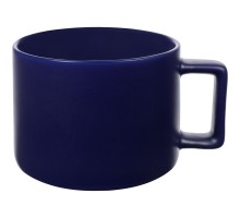 Чашка Jumbo, матовая, синяя