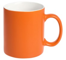 Кружка Promo матовая, оранжевая