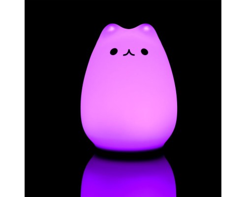 Беспроводной силиконовый светильник Cosmic Cat