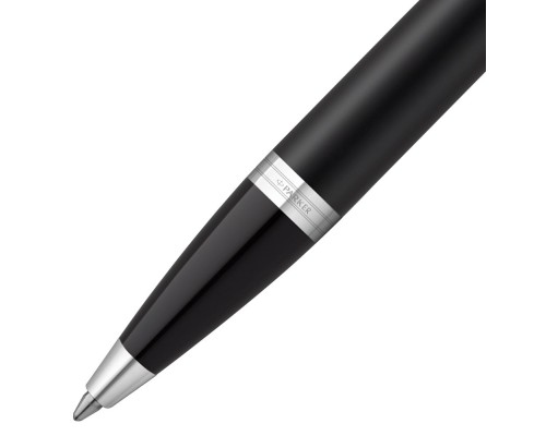 Ручка шариковая Parker IM Essential Muted Black CT, черная