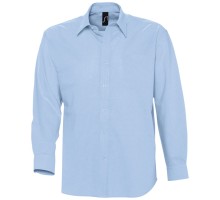 Рубашка мужская с длинным рукавом Boston, голубая