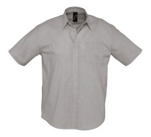 Рубашка мужская с коротким рукавом Brisbane, серая