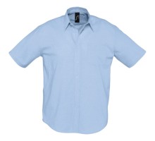 Рубашка мужская с коротким рукавом Brisbane, голубая