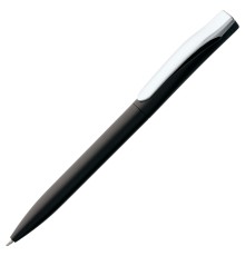 Ручка шариковая Pin Silver, черный металлик