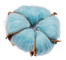 Цветок хлопка Cotton, голубой