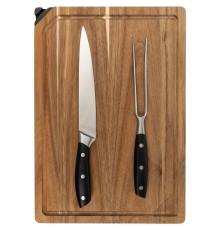 Набор для мяса Slice Twice с ножом-слайсером и вилкой