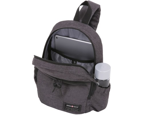 Рюкзак на одно плечо Swissgear Grey Heather, серый