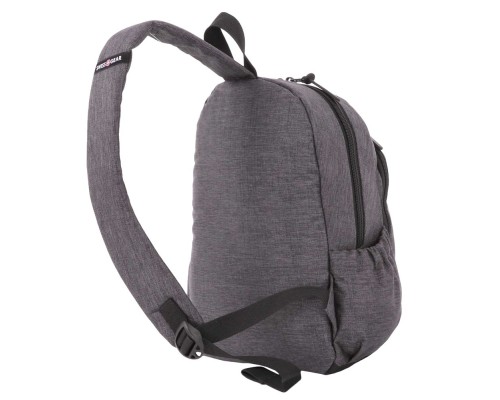 Рюкзак на одно плечо Swissgear Grey Heather, серый