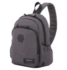 Рюкзак на одно плечо Swissgear Grey Heather, серый