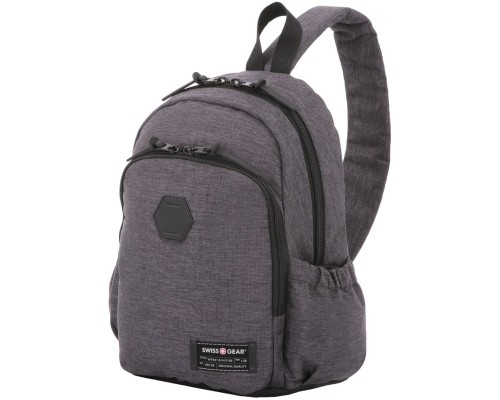 Рюкзак на одно плечо Swissgear Grey Heather, серый