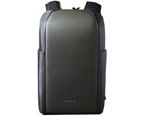 Рюкзак FlipPack, черный с зеленым