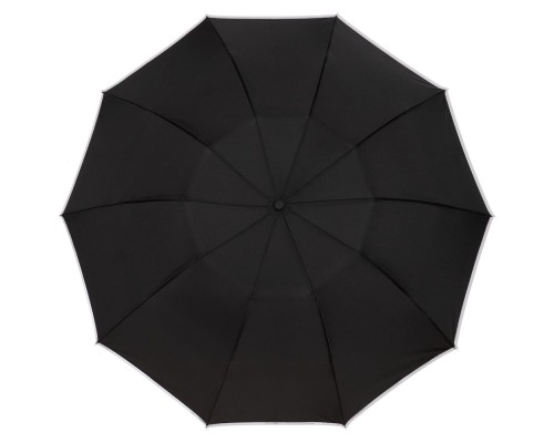 Складной зонт-наоборот Savelight со светоотражающим кантом