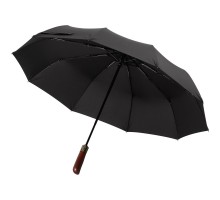 Зонт складной Cloudburst, черный