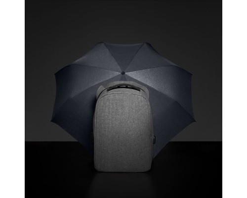 Складной зонт rainVestment, темно-синий меланж