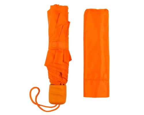 Зонт складной Basic, оранжевый