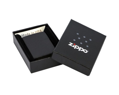 Зажигалка Zippo Classic Matte, матовая черная