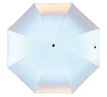 Зонт-трость Manifest со светоотражающим куполом, серый