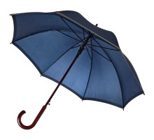 Зонт-трость светоотражающий Reflect, синий