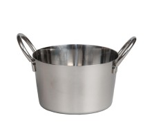 Кастрюля для подачи 13,7/11,7 см h8,1 см 1050 мл круглая нерж. P.L. Proff Cuisine