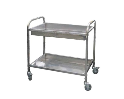 Тележка для сбора посуды 2-х ярусная 80*45*90 см, P.L. Proff Cuisine Тележка для сбора посуды 2-х ярусная 80*45*90 см, P.L. Proff Cuisine