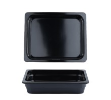 Гастроемкость 1/2 h65 мм пластик меламин 315*255*65 мм 4 л Black P.L. Proff Cuisine