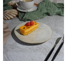 Тарелка 20,5 см h2,5 см Gray Whirlpool Frutti di Mare P.L. [6]