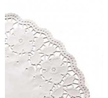 Салфетка ажурная белая d 19 см, 250 шт/уп, Garcia de PouИспания