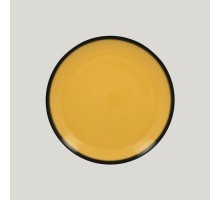 Тарелка круглая RAK Porcelain LEA Yellow 29 см (желтый цвет)