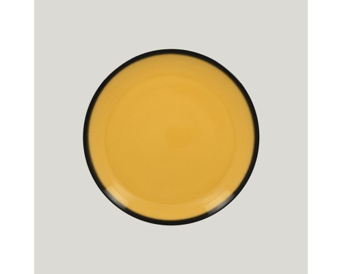 Тарелка круглая RAK Porcelain LEA Yellow 29 см (желтый цвет)