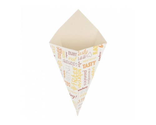 Кулек для фри/снеков Parole 250 г, 17*16 см, 200 шт/уп, картон, Garcia de PouИспания