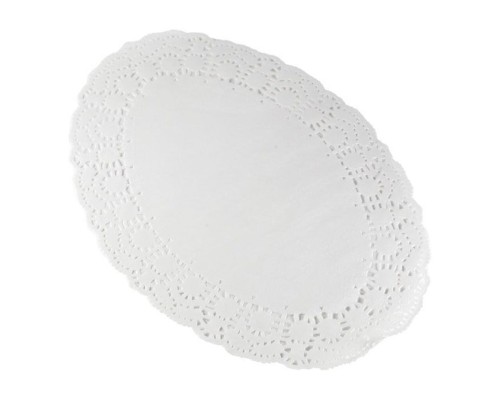 Салфетки резные овальные 26*18 см (500 шт/уп)