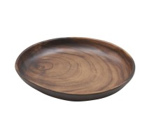 Блюдо 20,5*20*3 см овальное 400 мл African Wood 2 пластик меламин P.L. Proff Cuisine