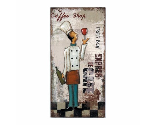 Картина "Coffee Shop" 70*35*4,5 см, P.L. Proff Cuisine