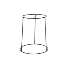 Подставка фуршетная стойка d 21,5/25 см h30 см круглая прут черная металл P.L. Proff Cuisine