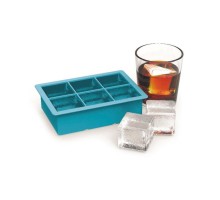Форма для льда "Куб" 6 ячеек 4,5*4,5 см силикон P.L. - BarWare