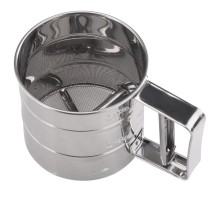 Сито  10,5 см кружка h9,5 см с механизмом нерж. мелкая сетка P.L. Proff Cuisine